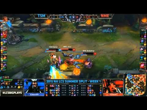 Dyrus Rumble 2v1 Kill Trade  - TSM vs NME