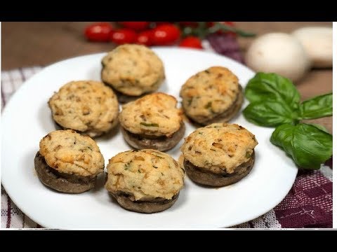 Funghi Ripieni LIGHT | LA RICETTA PIU' GOLOSA AL MONDO