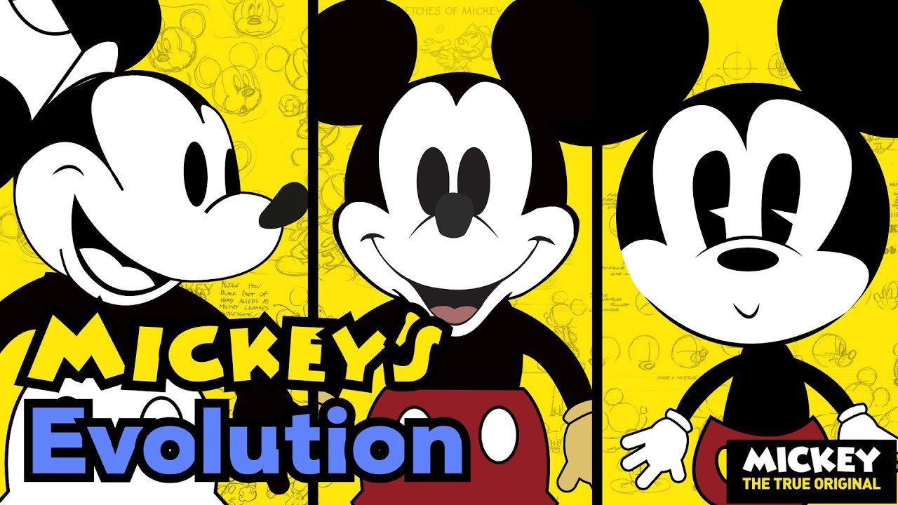 Mickey Through the years