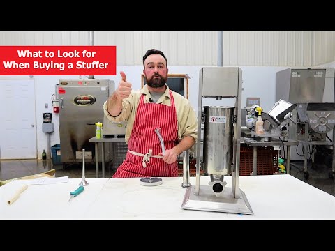 What to look for in a Sausage Stuffer.