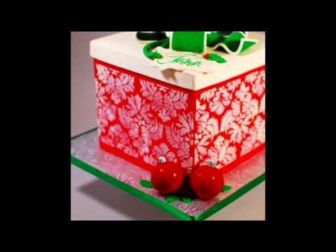 Christmas cake decoration ideas beautiful