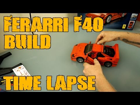 Vidéo LEGO Creator 10248 : La Ferrari F40