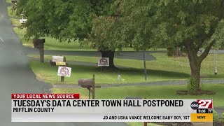 Data center town hall in Mifflin County postponed