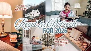 Stepping into 2026 with Confidence as a Homemaker | Yearly Reset and Reflections