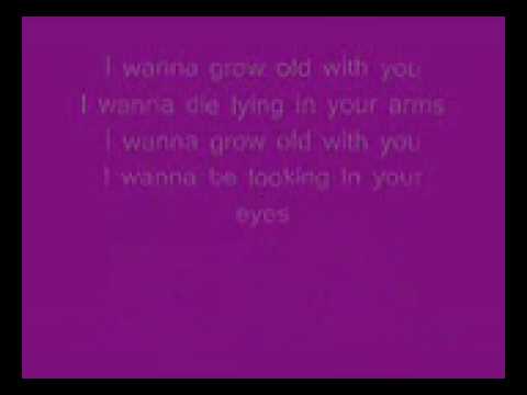 Dj Cammy - I Wanna Grow Old With You Lyrics