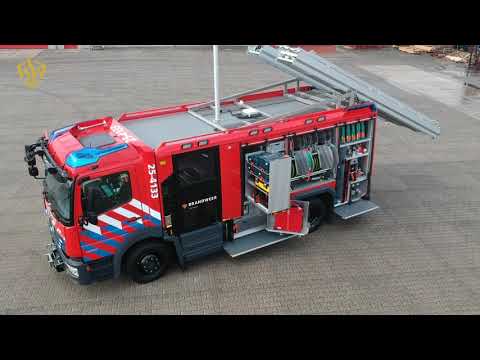 Intro nieuwe tankautospuiten in Flevoland
