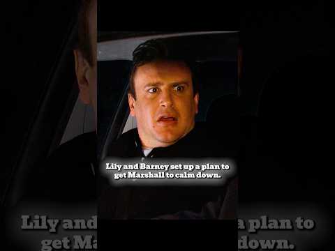 Lily and Barney set up a plan to get Marshall to calm down#funny #foryou #comedy #shorts