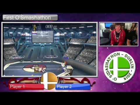 O'Smashathon - AJ (Mario) Vs. The Mikenyan (Link)