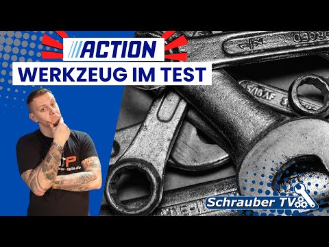 Tools from the discounter in the test / Action tools purchased