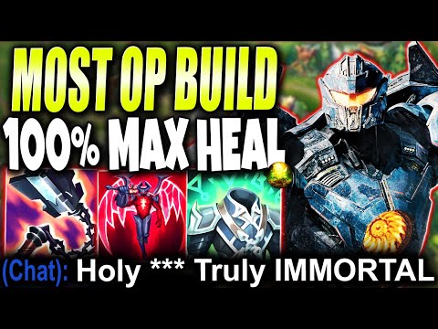 Stop playing this champion WRONG and use the MOST OP 100% MAX HEAL Build to be UNSTOPPABLE 🔥