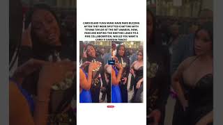 Cardi B, Yung Miami & Teyana Taylor BET Awards Link-Up Sparks Collab Buzz 🔥🎤#fyp #ytshorts #fypage 