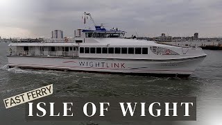 Isle of Wights Fast Ferry - Wightlink - Portsmouth to Ryde