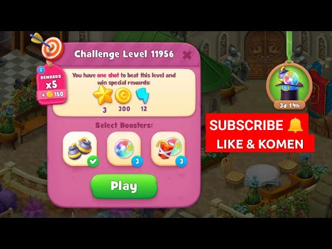 GARDENSCAPES CHALLENGE LEVEL 11956 | MARI MAIN BERSAMA