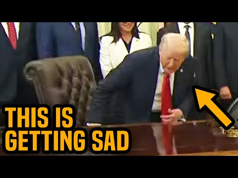 Trump's HEALTH SPIRAL caught on tape