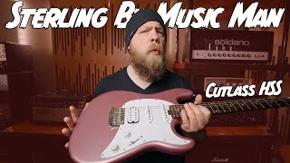 Video thumbnail for 2021 Sterling By Music Man Cutlass HSS by Riffs, Beards & Gear