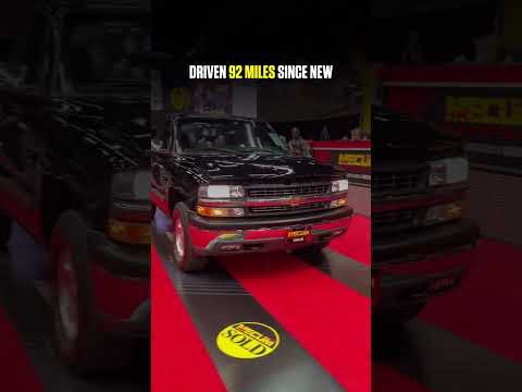 SOLD for $77,000! Would you keep this 2000 Chevrolet Silverado LS pristine or put it to work? 🤔