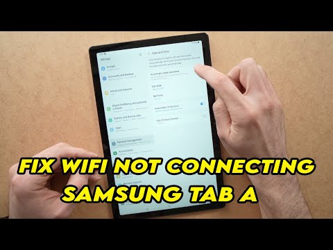 Samsung Galaxy Tab A : Fix Wifi Internet Connection Problems