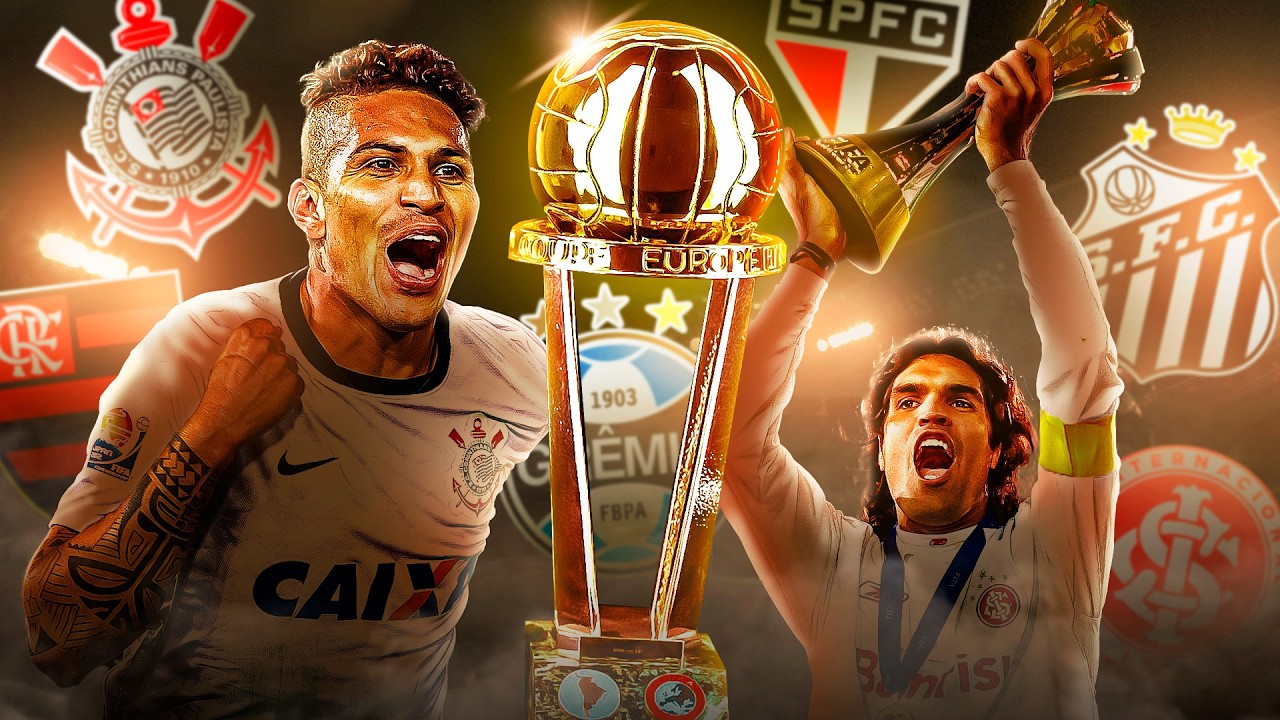 MUNDIAL: relembre os 10 títulos de clubes brasileiros 🌎