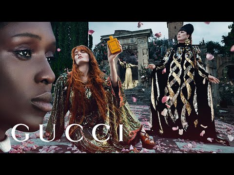 The New Gucci Bloom Campaign with Anjelica Huston, Florence Welch, Jodie Turner-Smith and Susie Cave