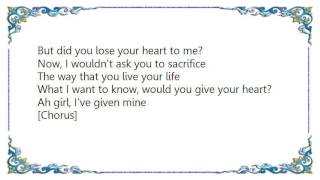 Bob Welch - Lose My Heart Lyrics