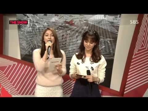 [HD] 140226 E20 KARA Gyuri & Seungyeon Cut,SBS THE SHOW：All About K POP
