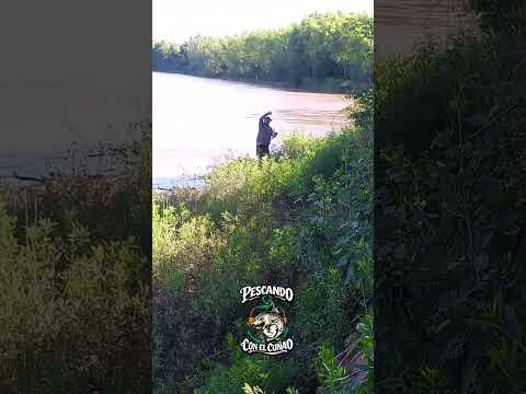 Pesca en el RIO SAN FRANCISCO Yuto Jujuy mi cuñao dando clases
