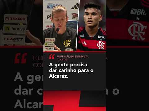 Filipe Luís falou sobre atuação do Alcaraz em Flamengo x Juventude #shortsespn