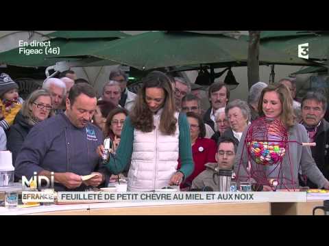 RECETTE : Feuilleté de Cabécou au miel et aux noix