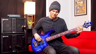 Video thumbnail for PRS SE Kingfisher Bass // Sound Demo (No Talking) by Nate Navarro