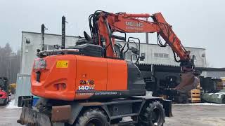 Hitachi ZX 140W-6 wheel excavator | Image 4 - Machineryline