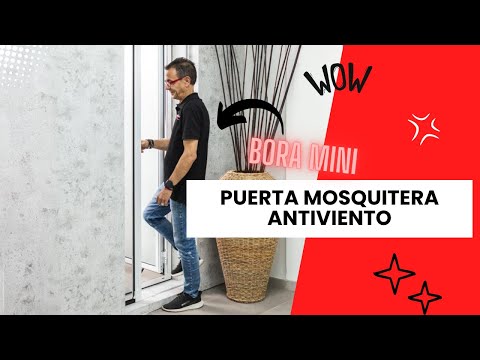Características de la Mosquitera Enrollable Antiviento Bora Mini