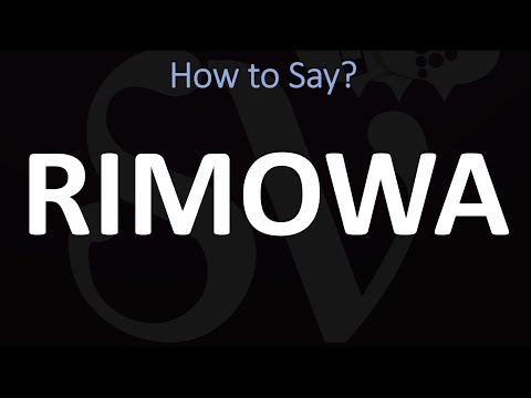 How to Pronounce Rimowa? (CORRECTLY)