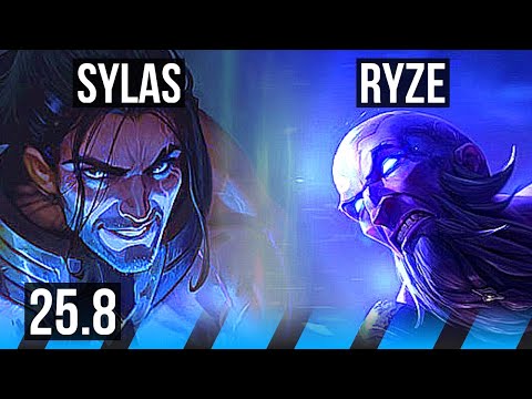 SYLAS vs RYZE (MID) | KR Challenger | 25.8