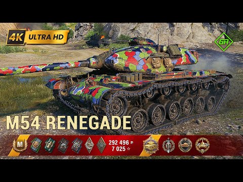 M54 Renegade 💥 12 Kills / 7.3k Damage 💥 WoT Replay #70