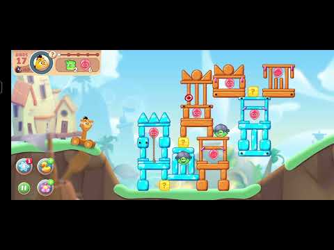 Angrybird Journey land 22  pirate island Cross Level 3651 To 3655  V#935    #nocopyright