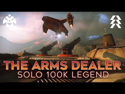 Solo Gunslinger Hunter 100k Legend THE ARMS DEALER Nightfall | Destiny 2: Season of the Haunted