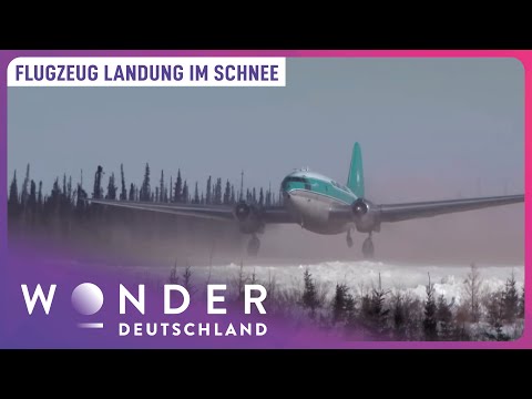 Flugzeug landet auf Schnee - Ice Pilots Ganze Folge