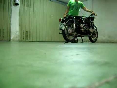 BMW R50 motor competición escape libre