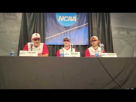 Elliott Avent, Noah Soles and Logan Whitaker speak to media after season-ending loss to Campbell