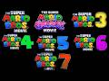 All The SUPER MARIO BROS MOVIE Movies 1 To 7