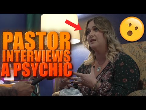 Pastor Interviews A Psychic In Her Reading Room! - MUST WATCH