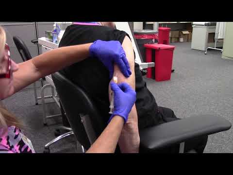 Arm subcutaneous injection skills training