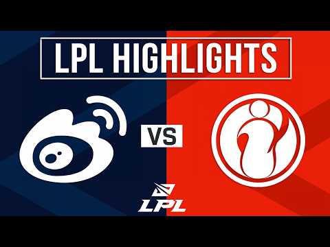 WBG vs IG Highlights ALL GAMES | LPL 2026 Playoffs | Weibo Gaming vs Invictus Gaming