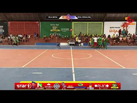 VILA NOVA X REAL ROSALINA - 4° RODADA DO FUTSAL VARGEM-GRANDENSE MASCULINO 2022