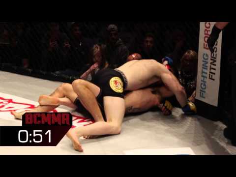BCMMA#12 Stephen Martin Vs Corrin Eaton - Professional 145lbs Featherweight MMA Contest