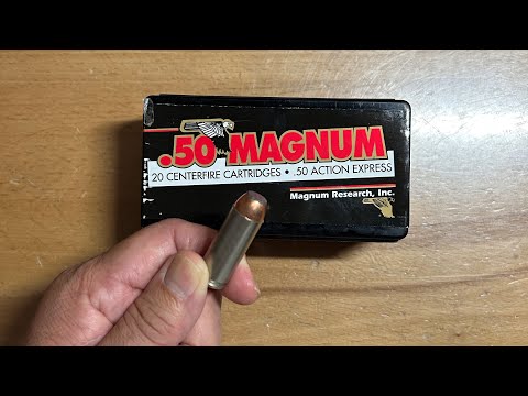 Magnum Research 350gr 50AE ammo - “Brass-in-Face” solution revisited 👍
