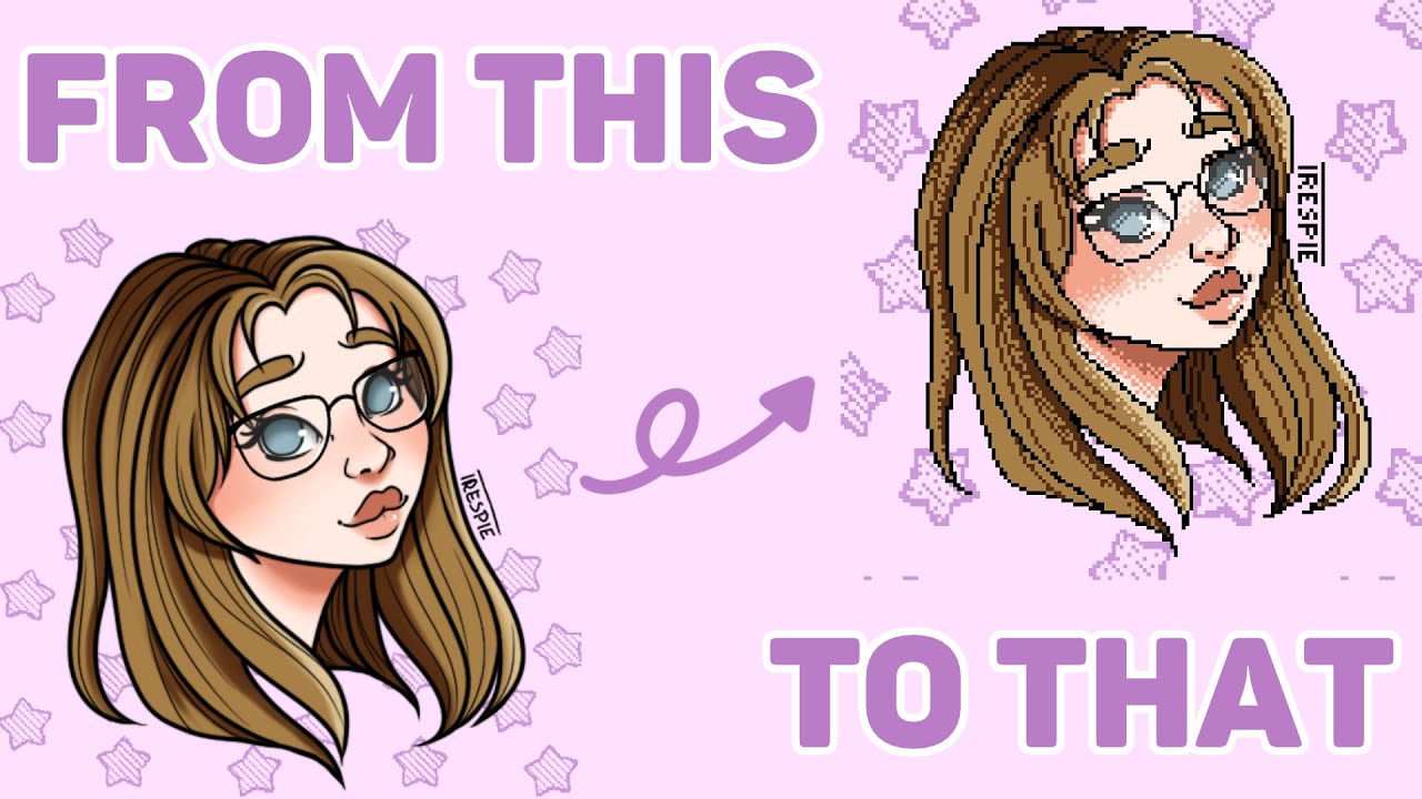 Turning My Art Into Pixel Art (and How To Save a High Quality File of Pixel Art in CSP)