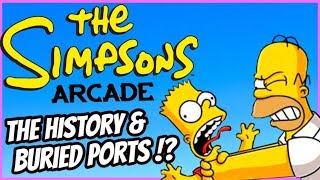 THE SIMPSONS ARCADE GAME - The History and BURIED Ports!? - Retro Gaming