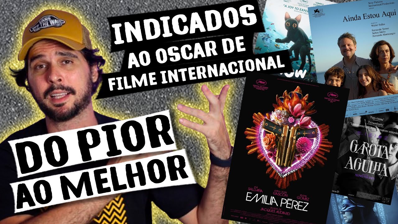 INDICADOS AO OSCAR DE MELHOR FILME INTERNACIONAL - DO PIOR AO MELHOR