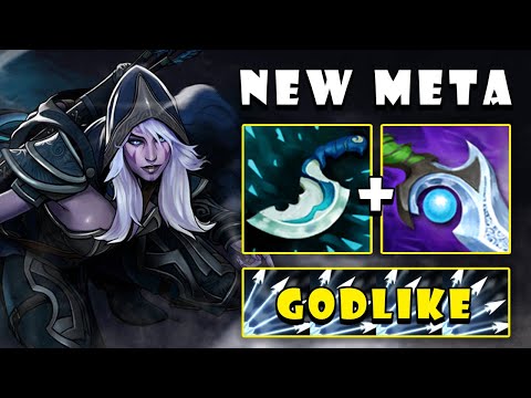 NEW META [Drow Ranger] Builds Blink Dagger and Diffusal Blade with Aggressive Plays | Dota 2 7.23